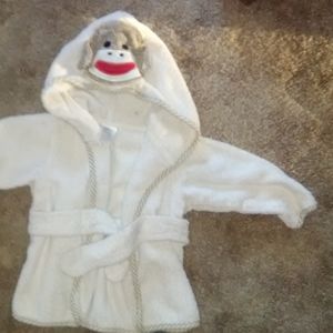 Monkey cute bathrobe